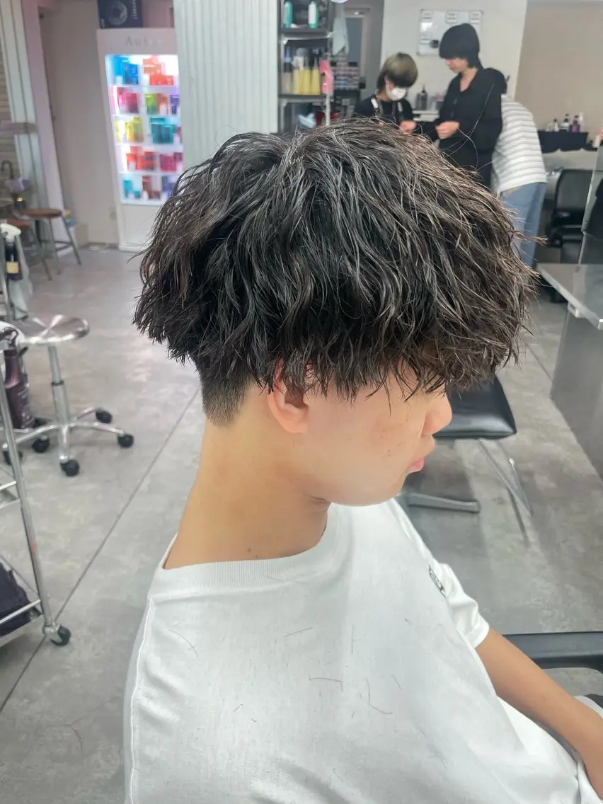 パーマ メンズ カット パーマ 町田エリアＮｏ．１/ パーマ特化/太田京希のヘアスタイル