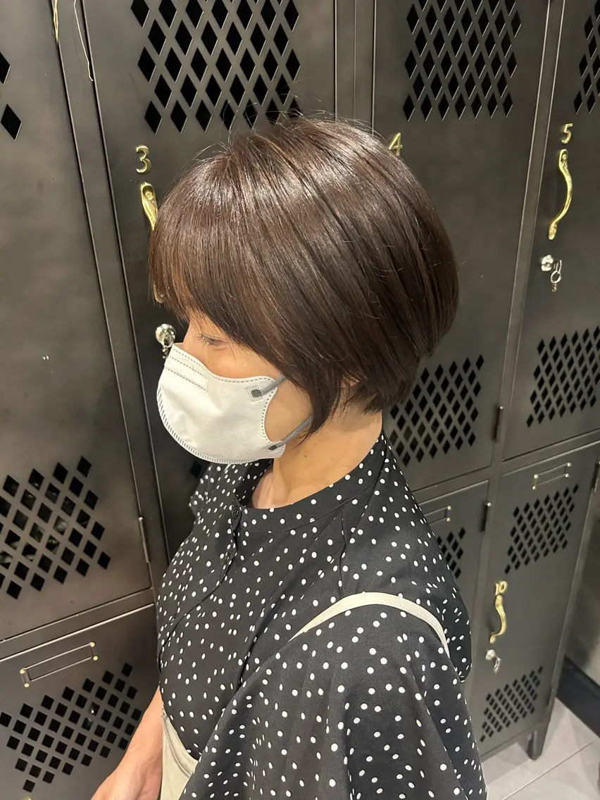 ショート 丸山 莉世のヘアスタイル