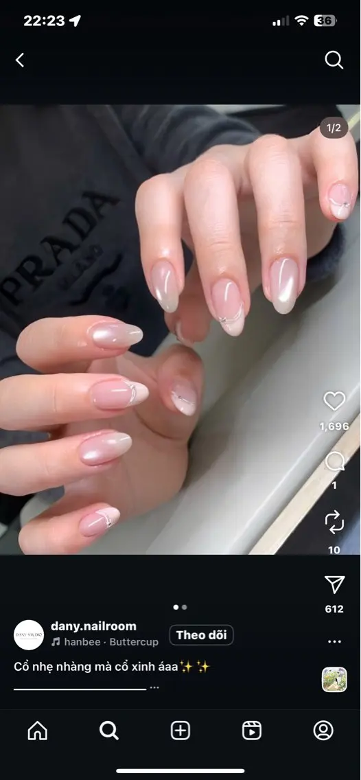 ネイル ハート ニュアンスネイル ワンホンネイル ハンドネイル ゆ いのネイルデザイン