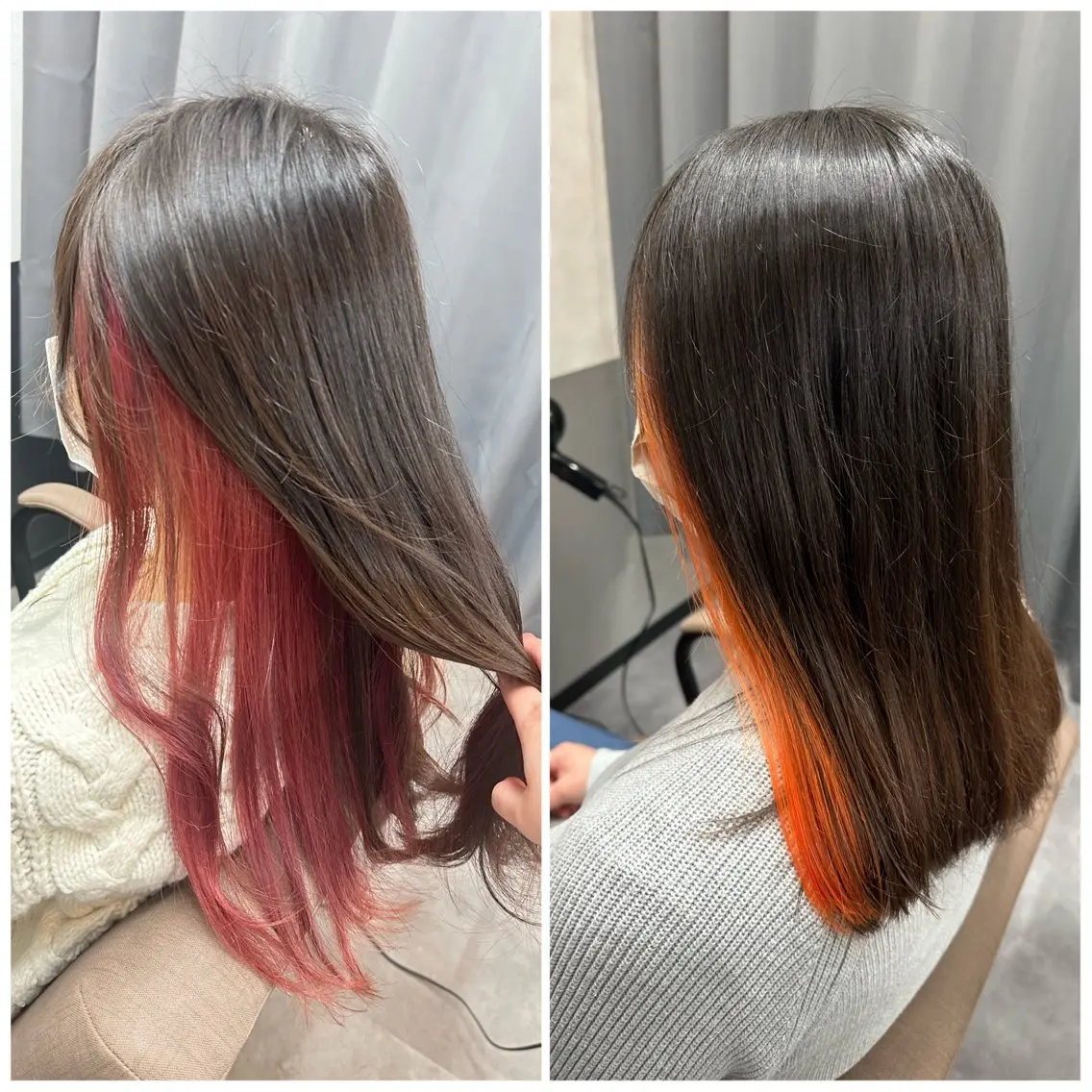 【✂︎カット+インナーカラー💝+3️⃣STEPトリートメント】見慣れた髪色にアクセントを‼️の写真