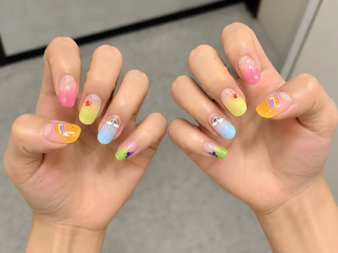 ネイル ハンドネイル フットネイル 高山ルコ(NAIL) 店長のネイルデザイン