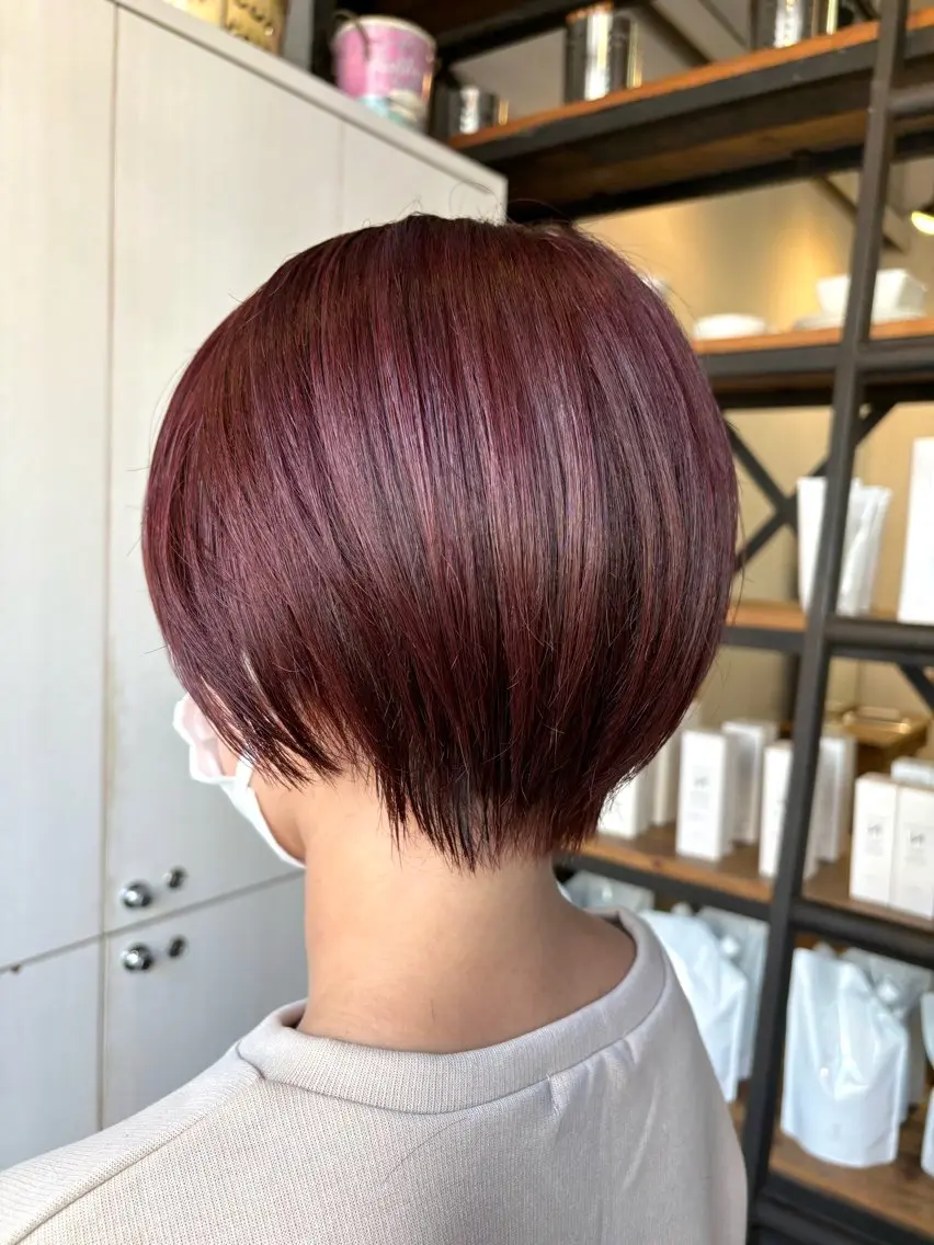 ショート カラー ショートヘア 🟦メンズ特化🟦 たかしま　あさひのヘアスタイル