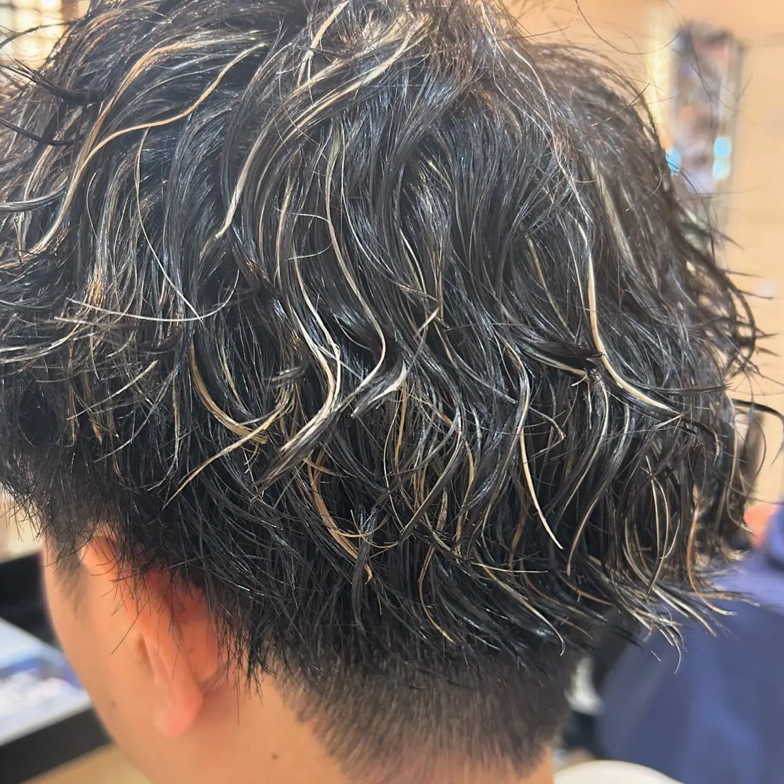 ショート パーマ メンズ カット パーマ リリー /Men's/パーマのヘアスタイル