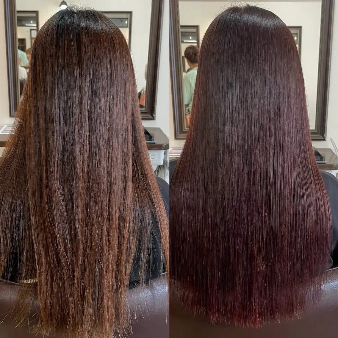 ロング 髪質改善 カット ヘアカラー トリートメント 妻鳥 文哉のヘアスタイル