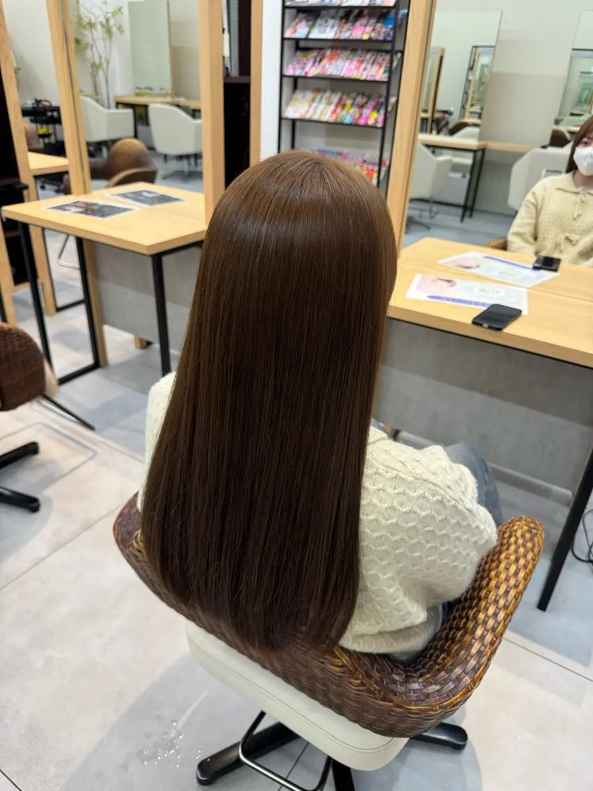 ⭐︎月1人限定⭐︎髪質改善ストレートの写真