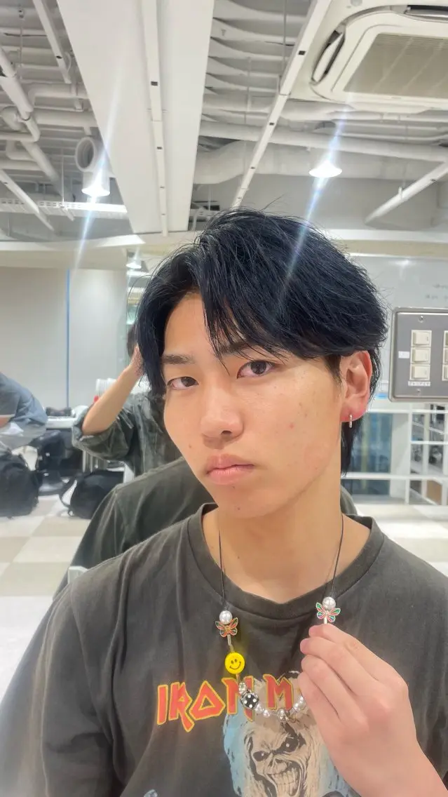 パーマ メンズ ニュアンスパーマ カット パーマ 海外ヘア特化🇺🇸 荷宮蓉太🔥のヘアスタイル