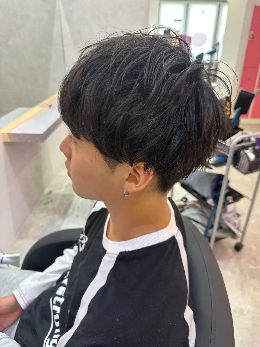 (メンズ限定)シャンプーなしドライカット✂️セット剤+5分遅刻施術不可の写真
