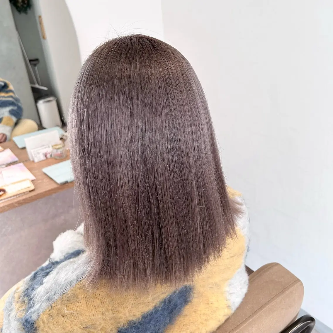 ミディアム カラー 井手 孔介のヘアスタイル