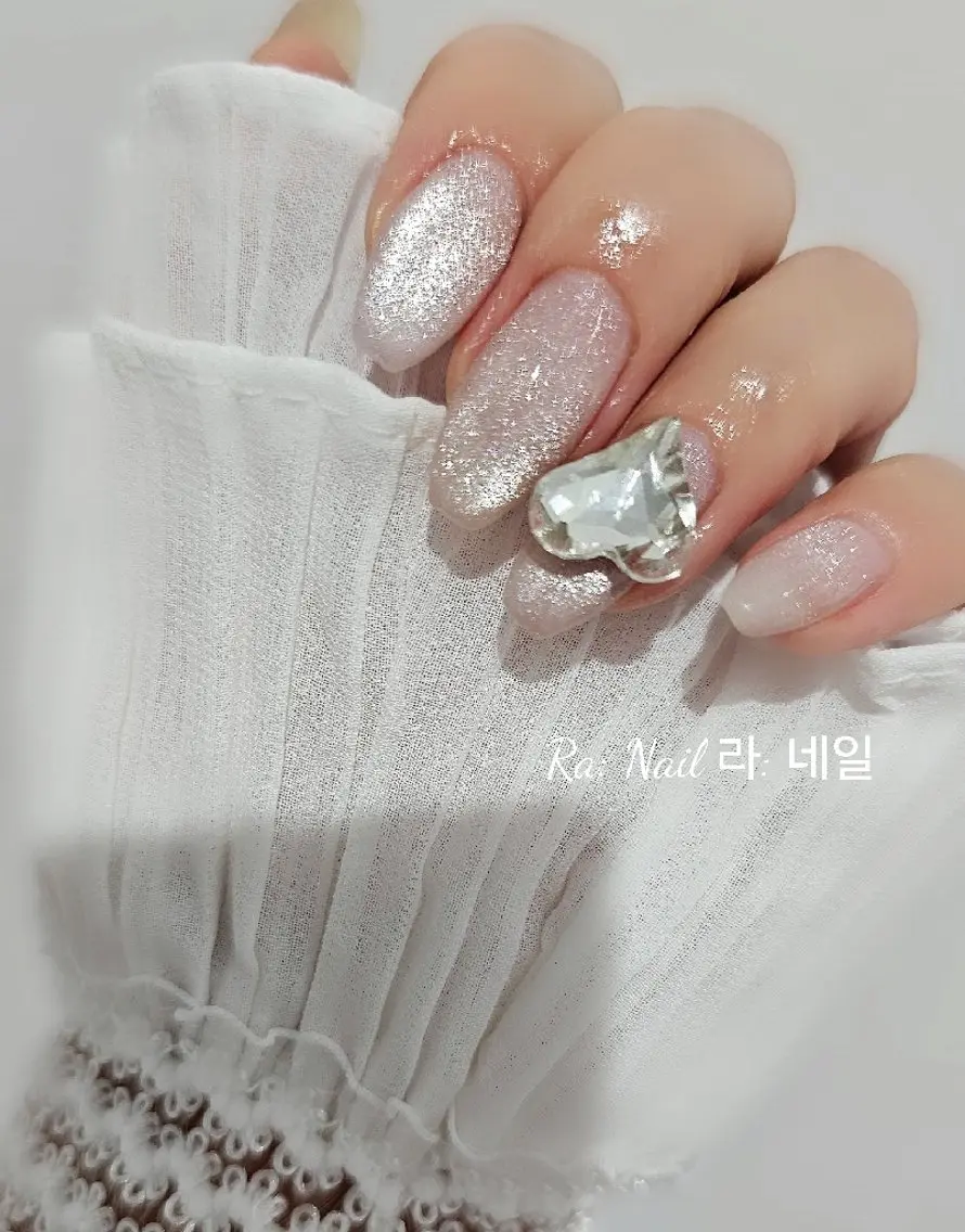ネイル ジェルネイル 韓国ネイル マグネットネイル Ra: Nail   라: 네일のネイルデザイン