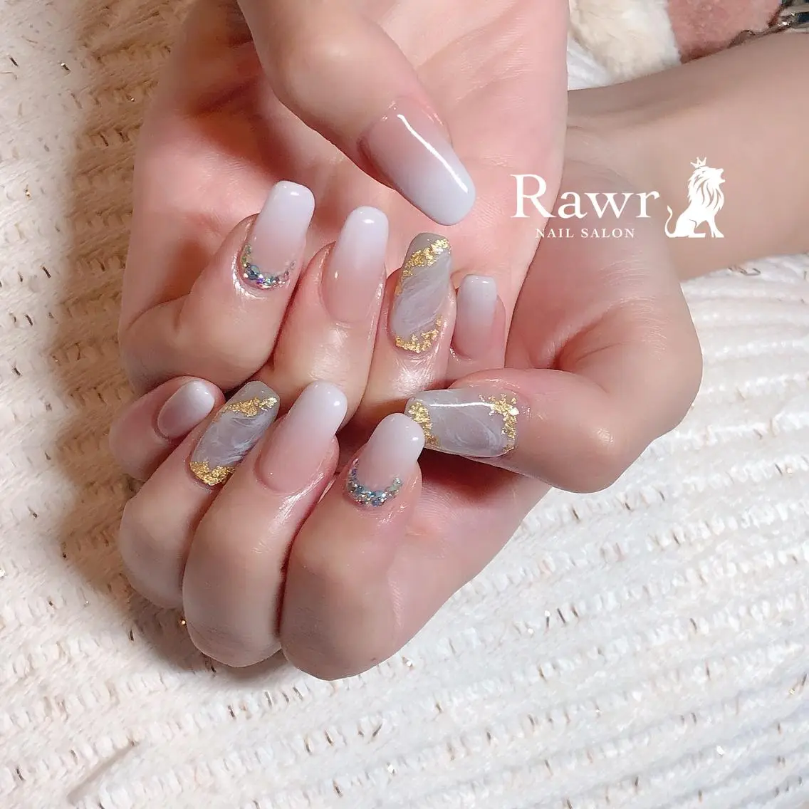 ネイル ハンドネイル Rawr / saoriのネイルデザイン