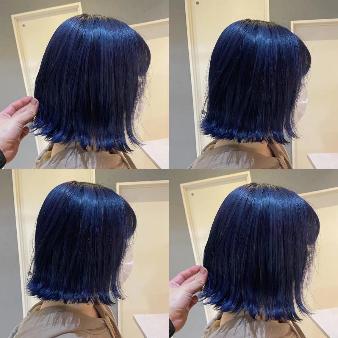 ショート カラー ラベンダーカラー 色落ちまで可愛い🧚 心斎橋hikaruのヘアスタイル