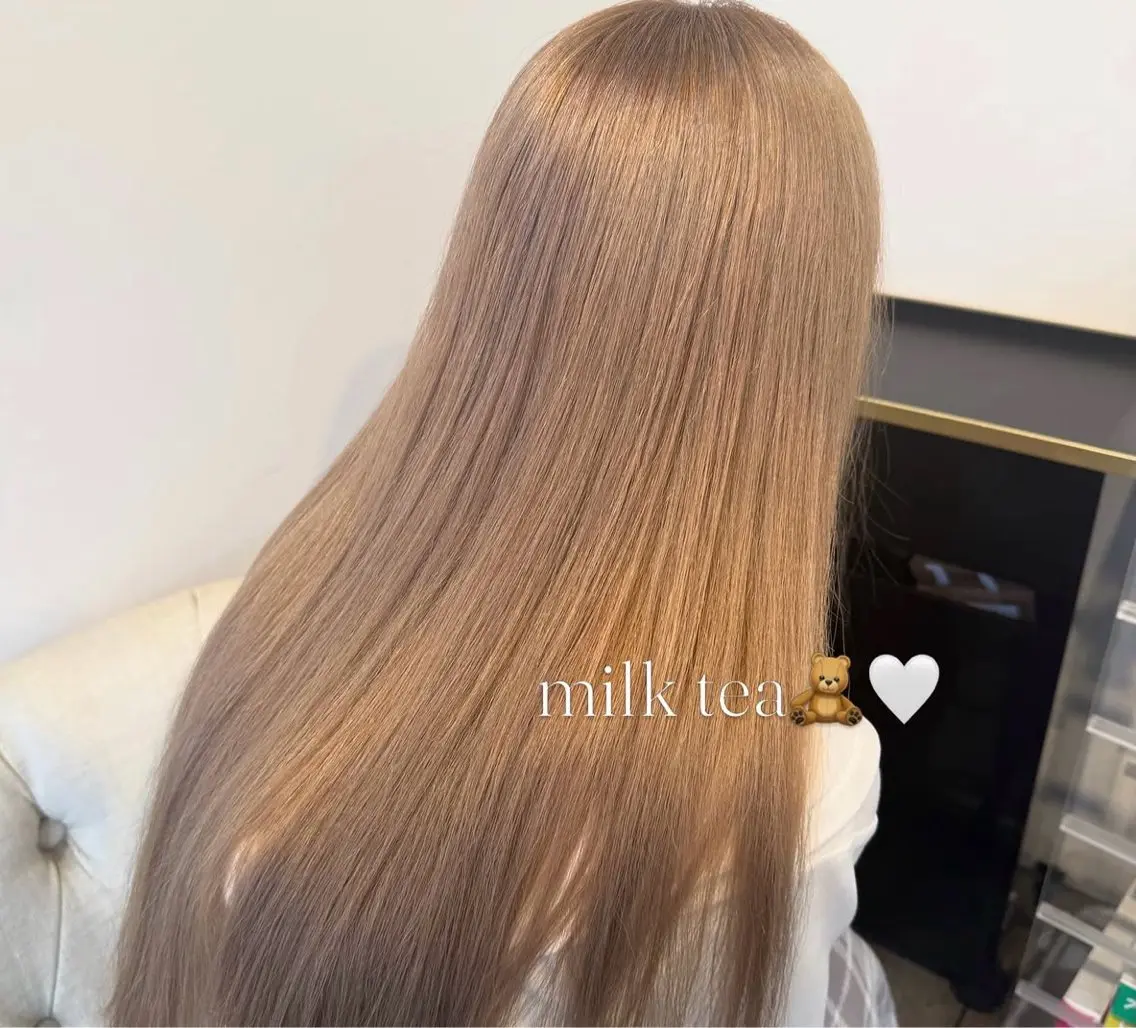 ロング カラー ヘアカラー 🫧透明感&暖色系 color/沙綾🧸のヘアスタイル
