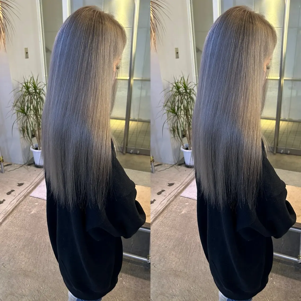 ロング カラー その他 yoriダブルカラー 代表すがわらのヘアスタイル