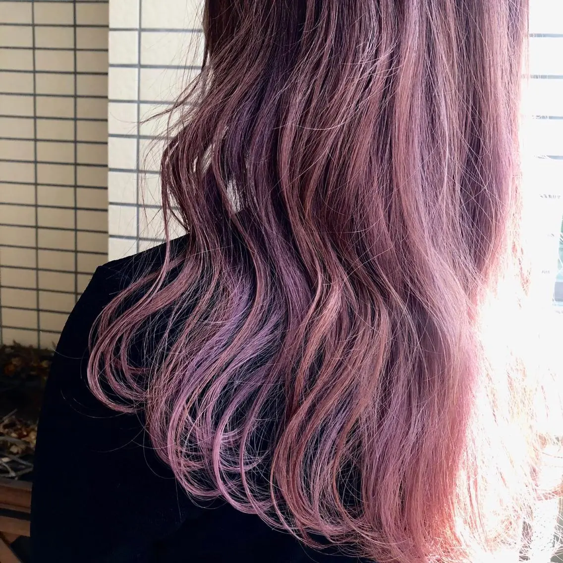 セミロング カラー ブリーチ ケアブリーチ Blossom大塚 ディレクター永野のヘアスタイル