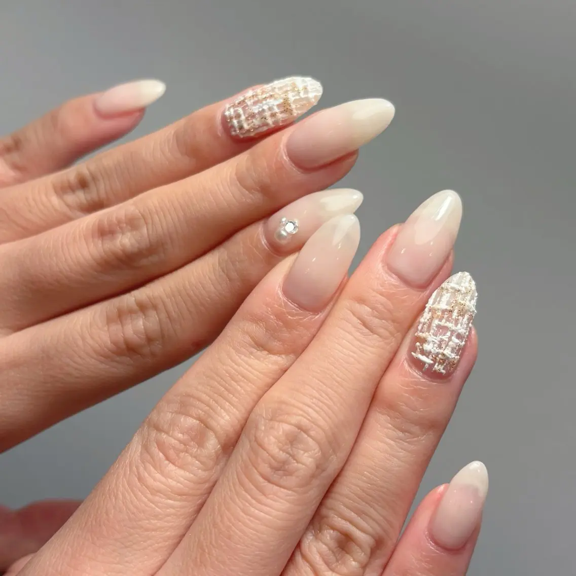ネイル ツイードネイル Rich+nail Mayuのネイルデザイン