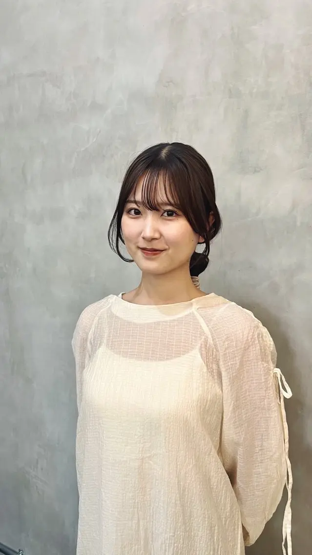 ヘアアレンジ ヘアセット 透明感カラー 🦙なりたりみのヘアスタイル