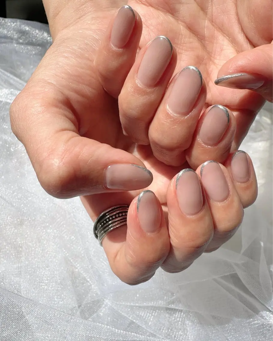 ネイル フレンチネイル 氷ネイル・うるうるネイル 韓国ネイル オフィスネイル シンプルネイル 🪞KAPE NAIL 🪞のネイルデザイン