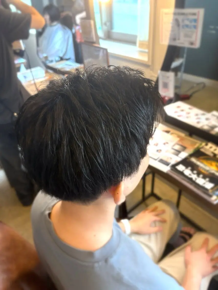 ショート メンズ メンズショート ショートヘア 滝口 詩音のヘアスタイル