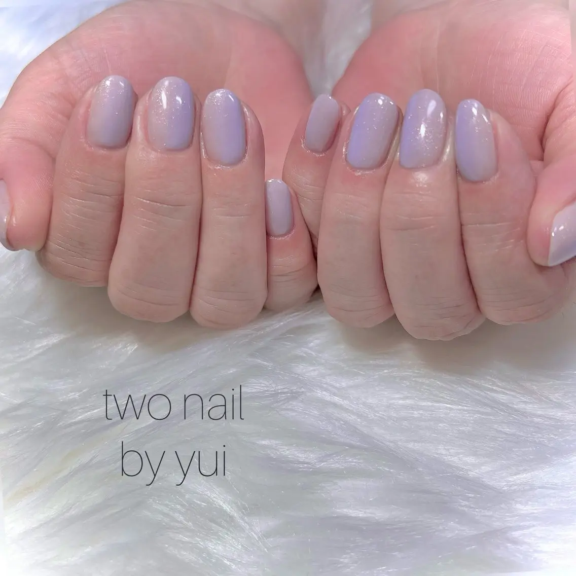 ネイル アートネイル グラデーション ネイルチップ ホワイト ハンドネイル two nailのネイルデザイン
