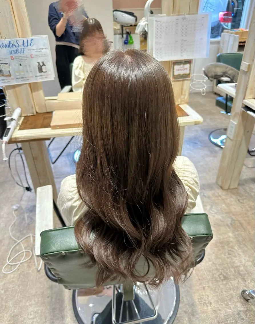 【特別価格⭐️】ワンカラー（ブリーチなし）💫🤍の写真