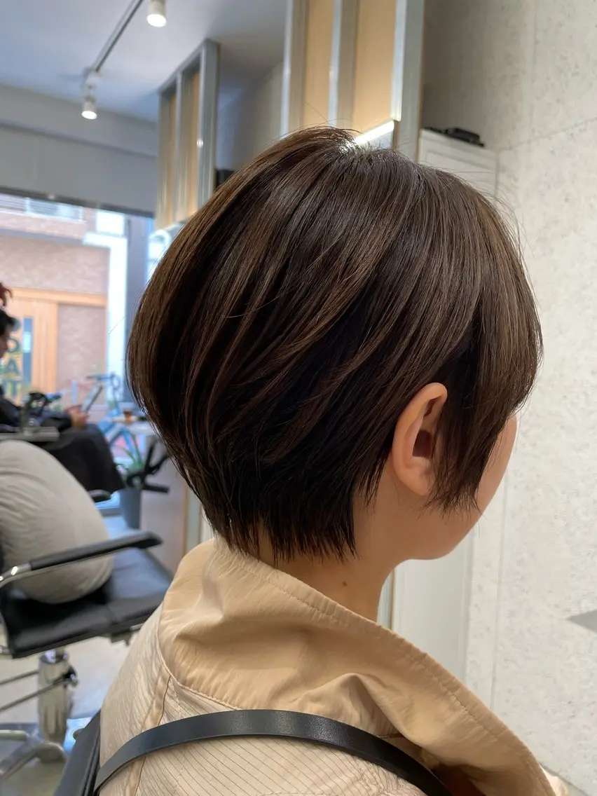 ショート カット 髪質改善/茅ヶ崎 マツモト リョウのヘアスタイル