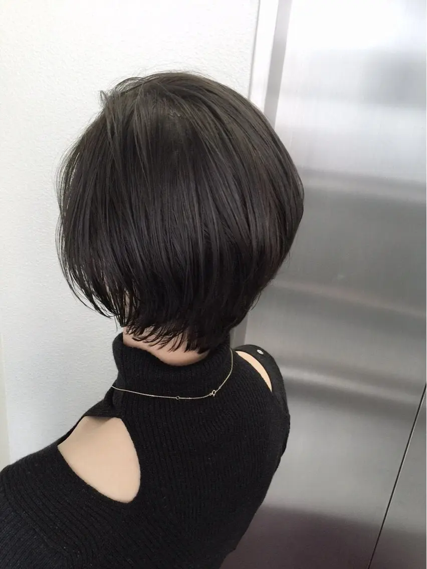 ショート カット トリートメント 🌈髪質改善🌈 過去の1艶サラ体験✨のヘアスタイル