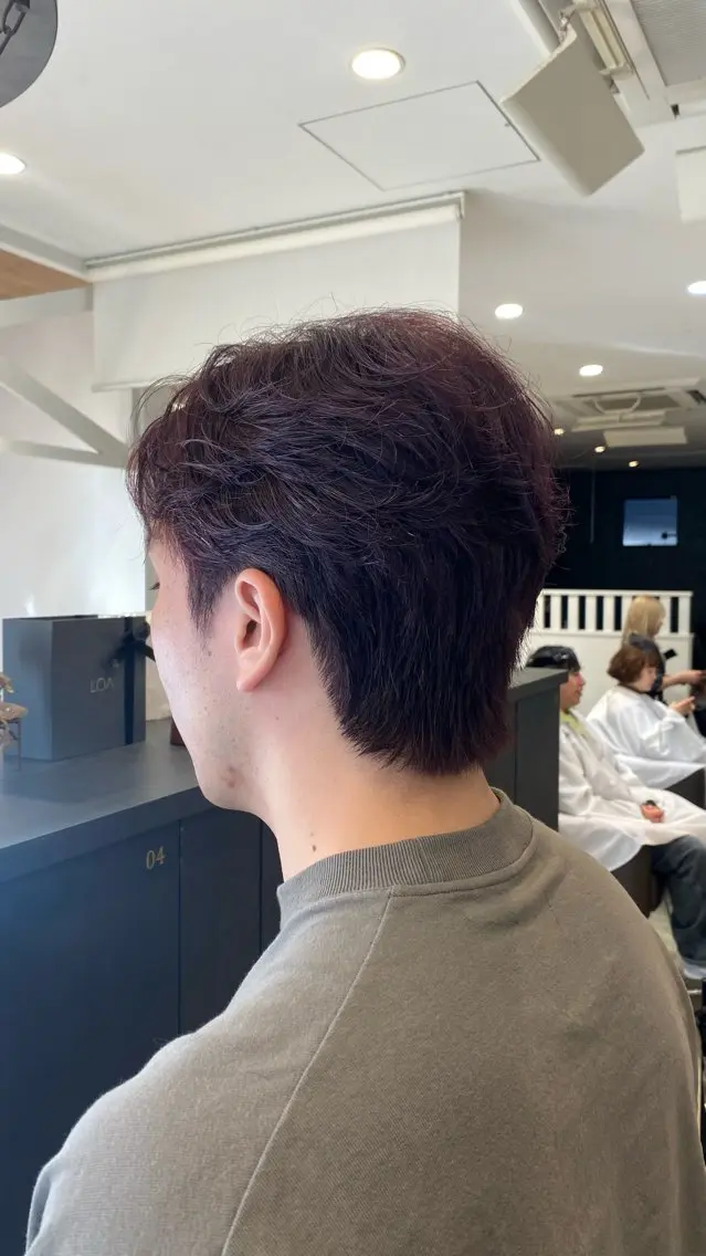 ショート カラー ラベンダーカラー ラベンダーピンク ピンクカラー カット ヘアカラー 柴田 枝利子のヘアスタイル