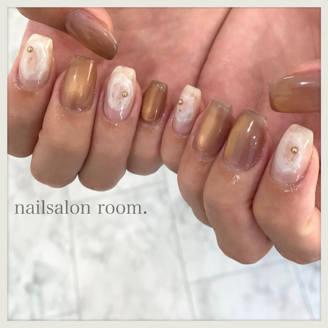 ネイル ハンドネイル nailsalon room.のネイルデザイン