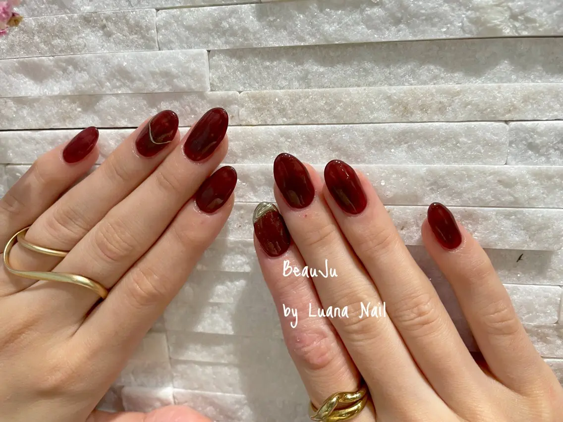 ネイル ミラーネイル ハンドネイル BeauJu by Luana Nailのネイルデザイン