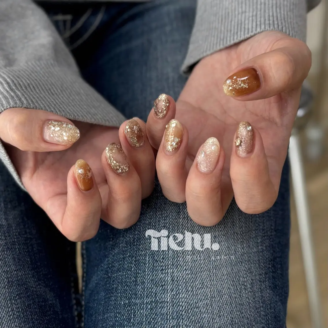 ネイル ハンドネイル Tielu Yukiのネイルデザイン