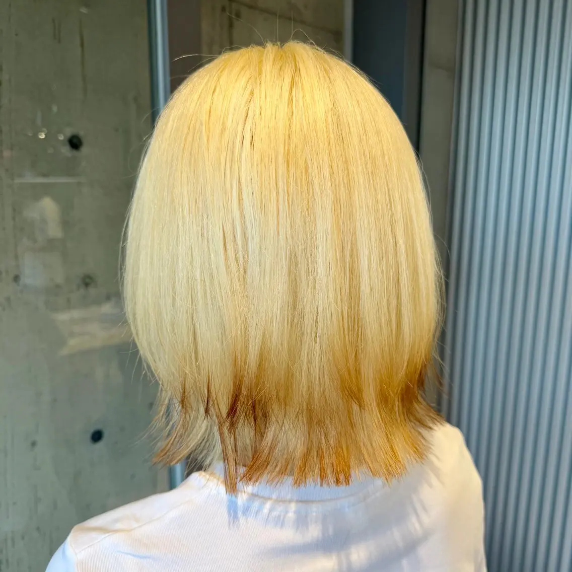 ミディアム カラー ヘアアレンジ カット ヘアカラー トリートメント 艶ボブ×透明感カラー 特化・リクト💥のヘアスタイル