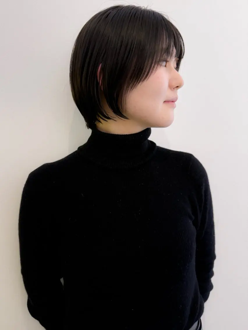 ショート カラー カット ヘアカラー トリートメント 大宮 / ボブ特化 永井竜也のヘアスタイル