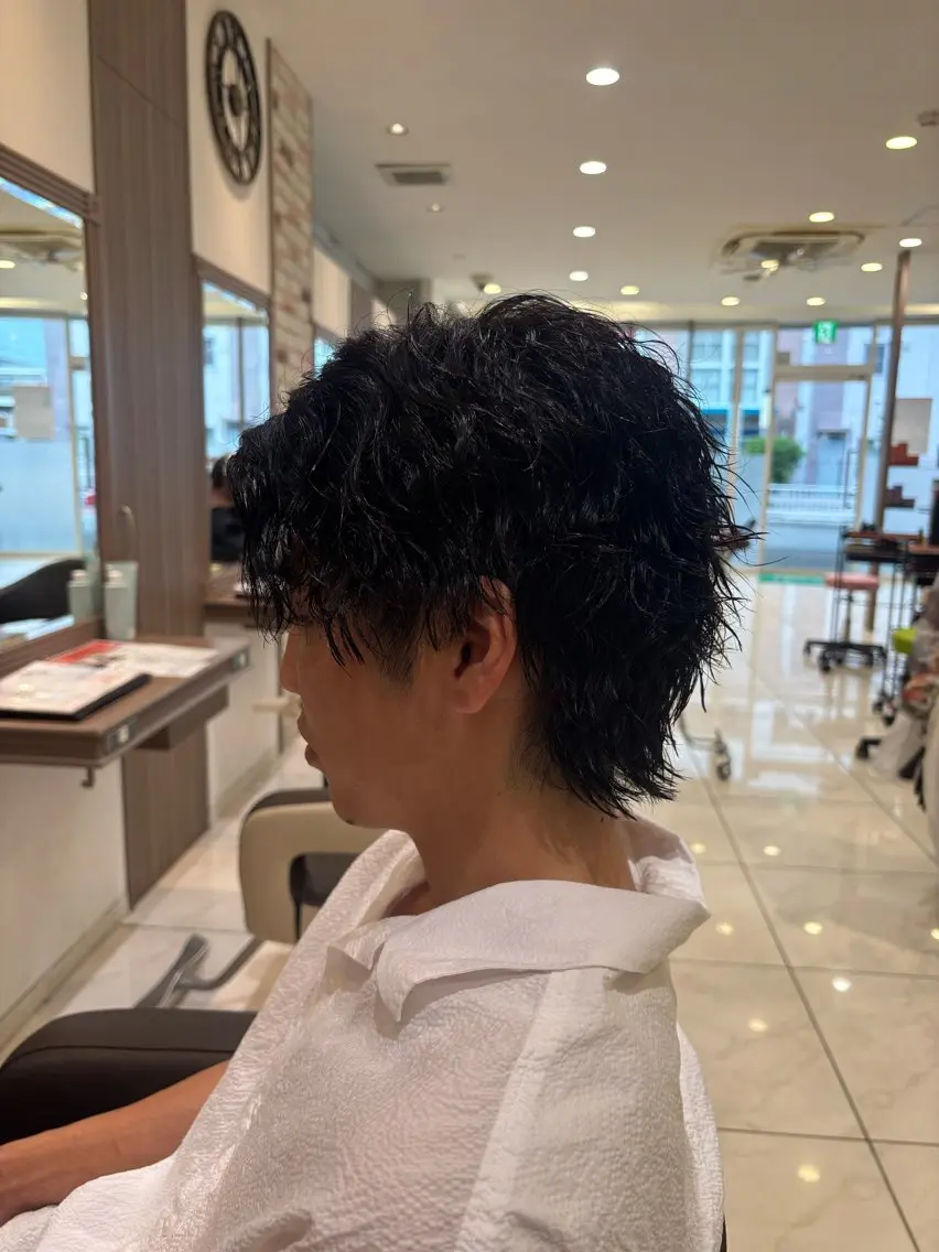 パーマ メンズ カット パーマ 山田玲碧 🎀メンズカット🎀のヘアスタイル