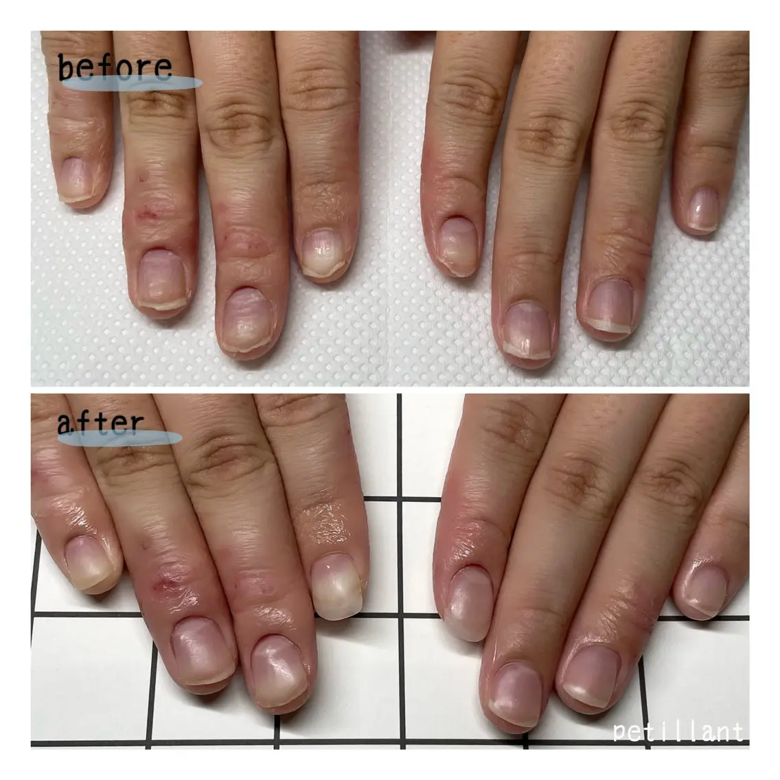 ネイル クリアネイル ジェルネイル マットネイル nail salon petillantのネイルデザイン