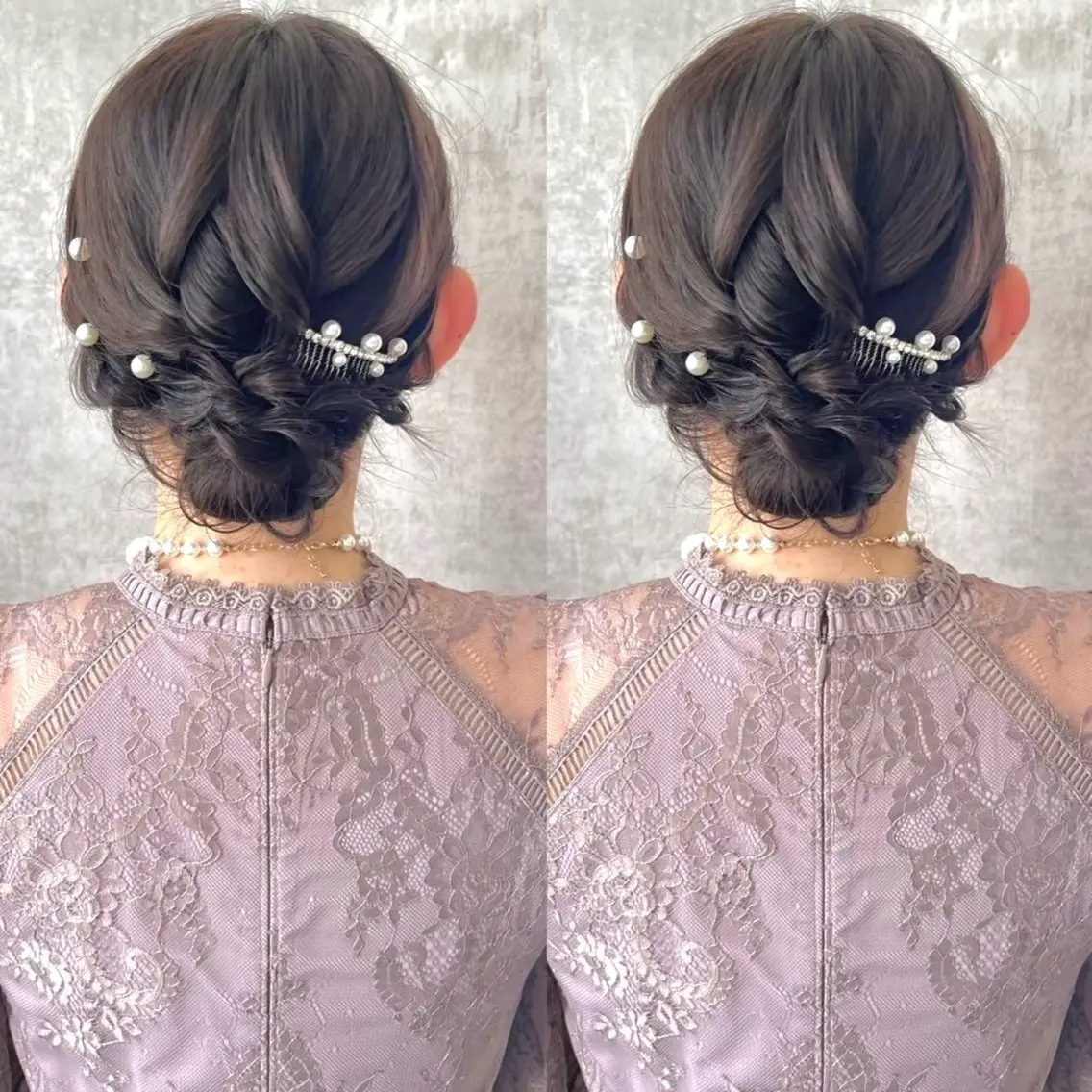 セミロング ヘアアレンジ ヘアセット ヘアメ🎀ハイトーン 🩵エクステ🪄しほのヘアスタイル
