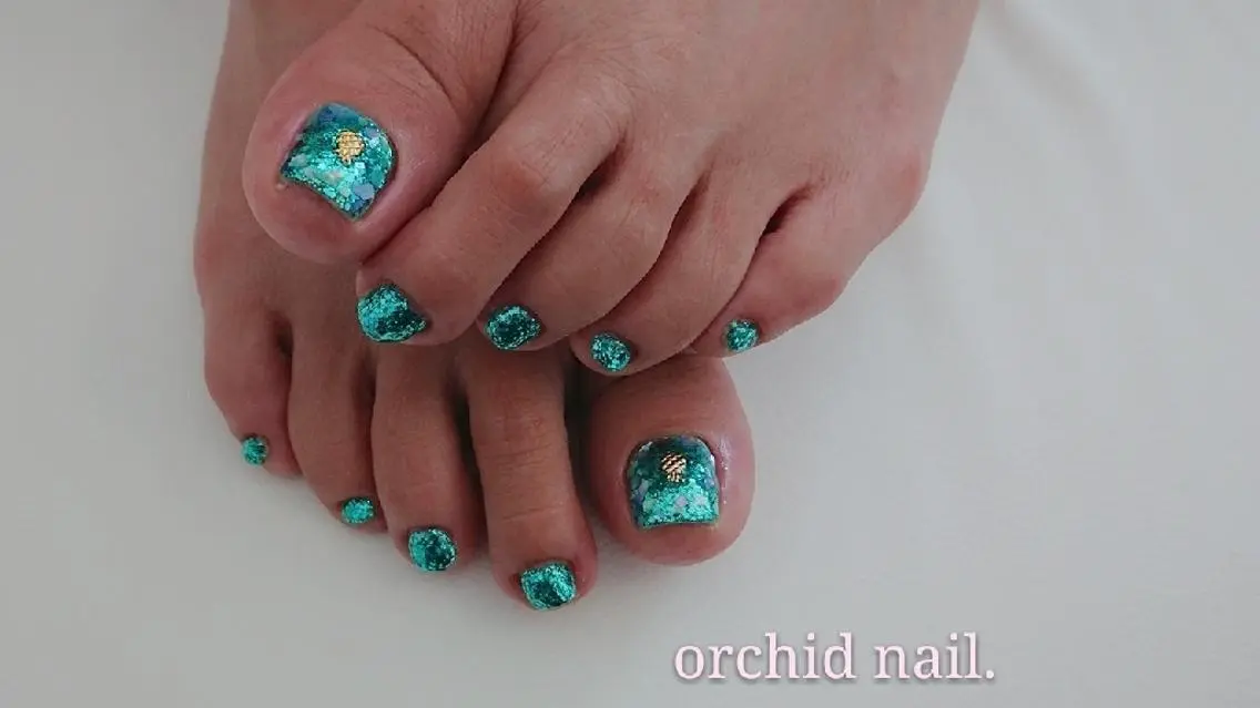 ネイル orchid ♡オーキッドのネイルデザイン