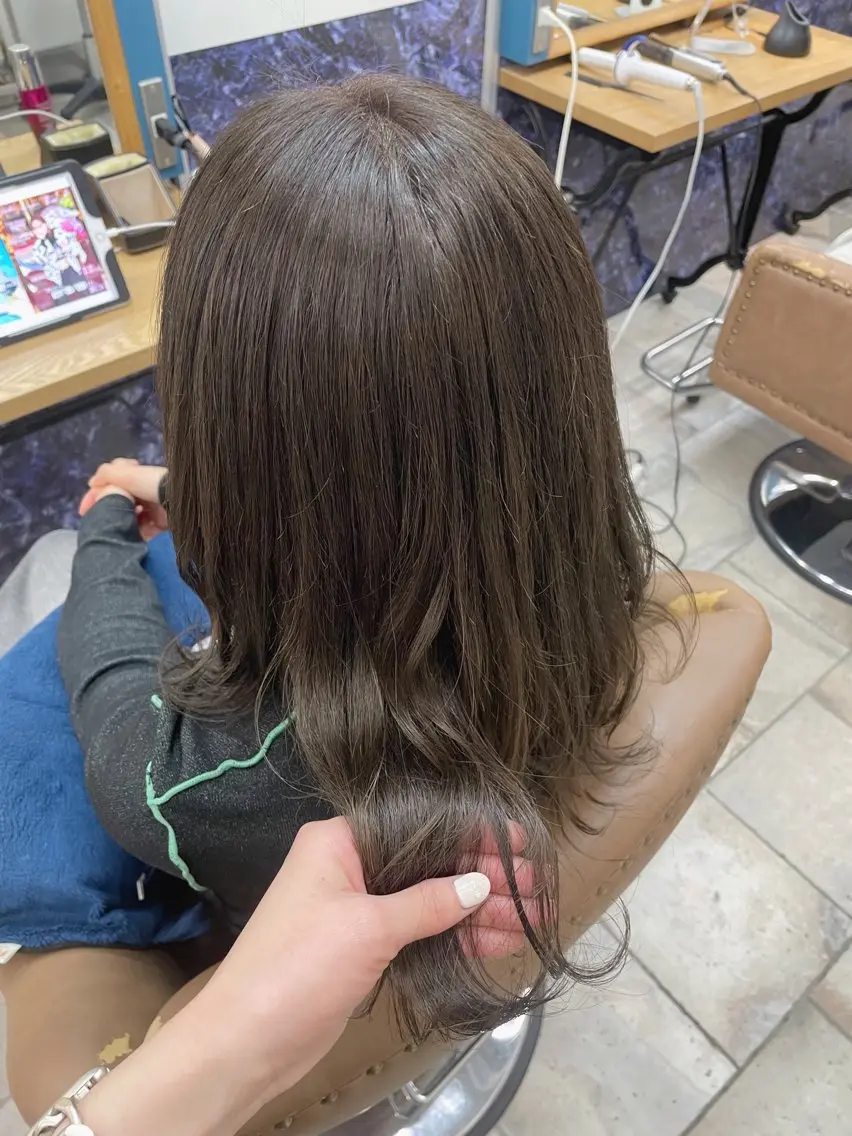 ロング カラー 透明感カラー 🍒透明感カラー/ 艶カラー/さくら🍒のヘアスタイル