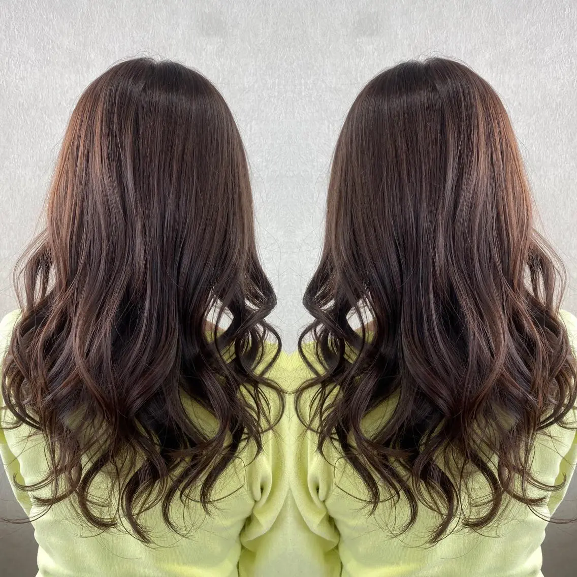 ロング カラー tocca 💜石田愛結💜のヘアスタイル