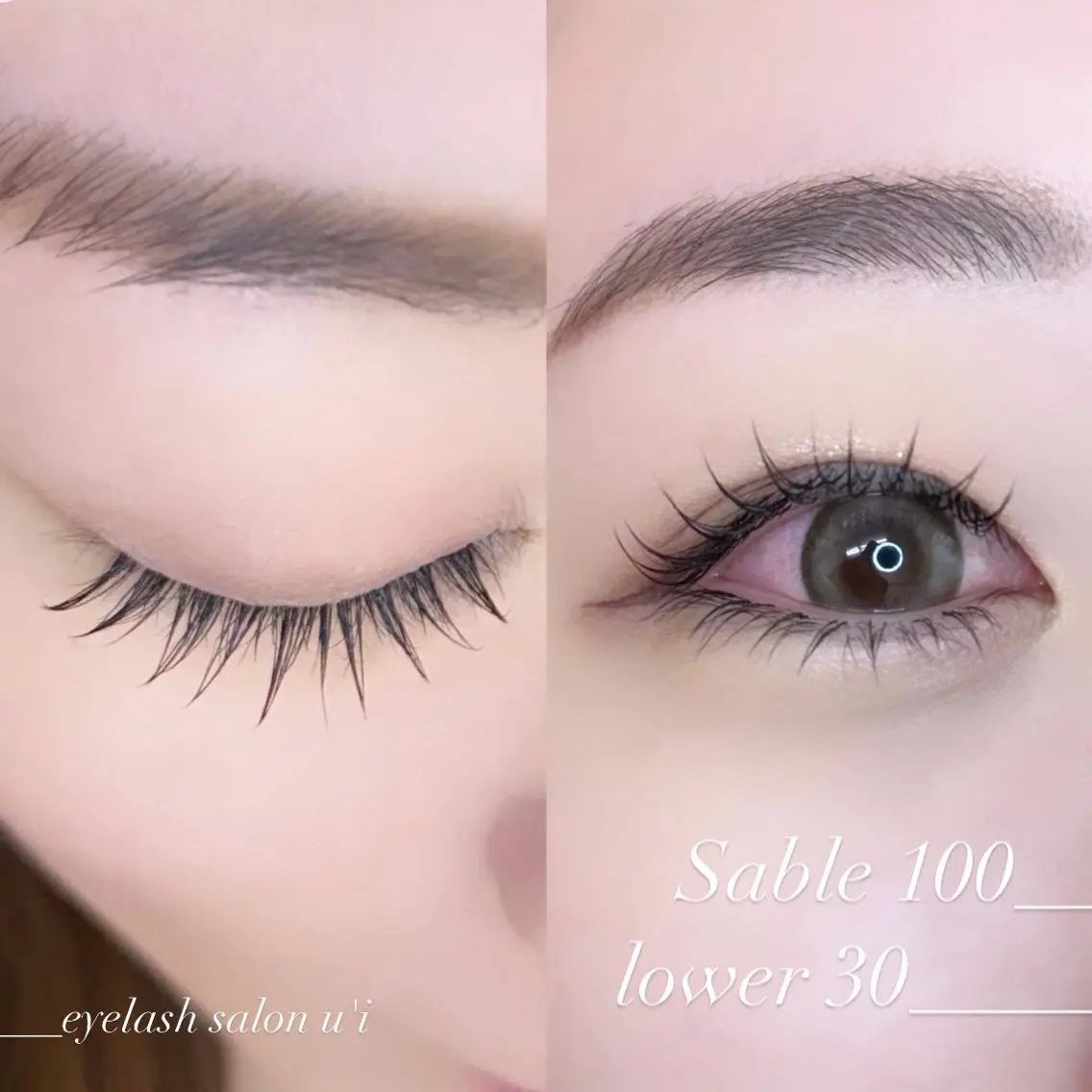 セーブル100+下30(本数、毛質の変更可能🙆♀️)の写真