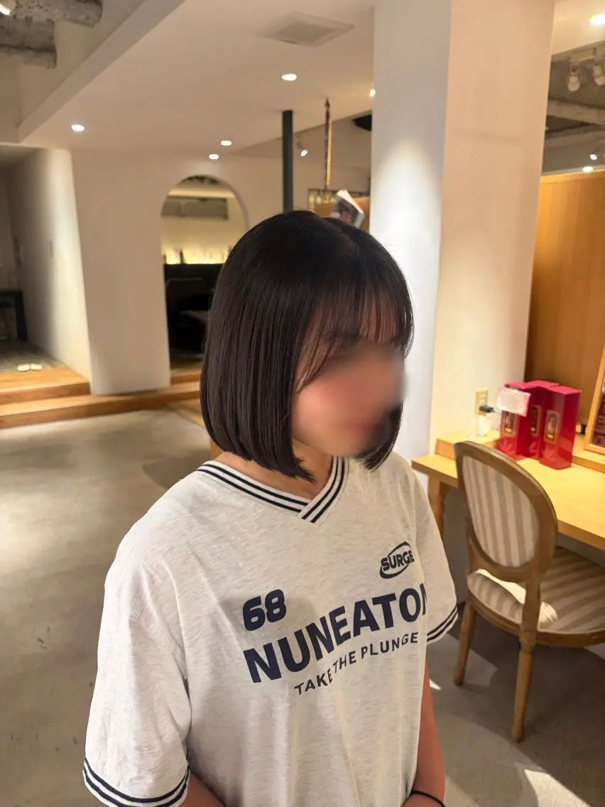 ミディアム 笹野 日麻莉のヘアスタイル