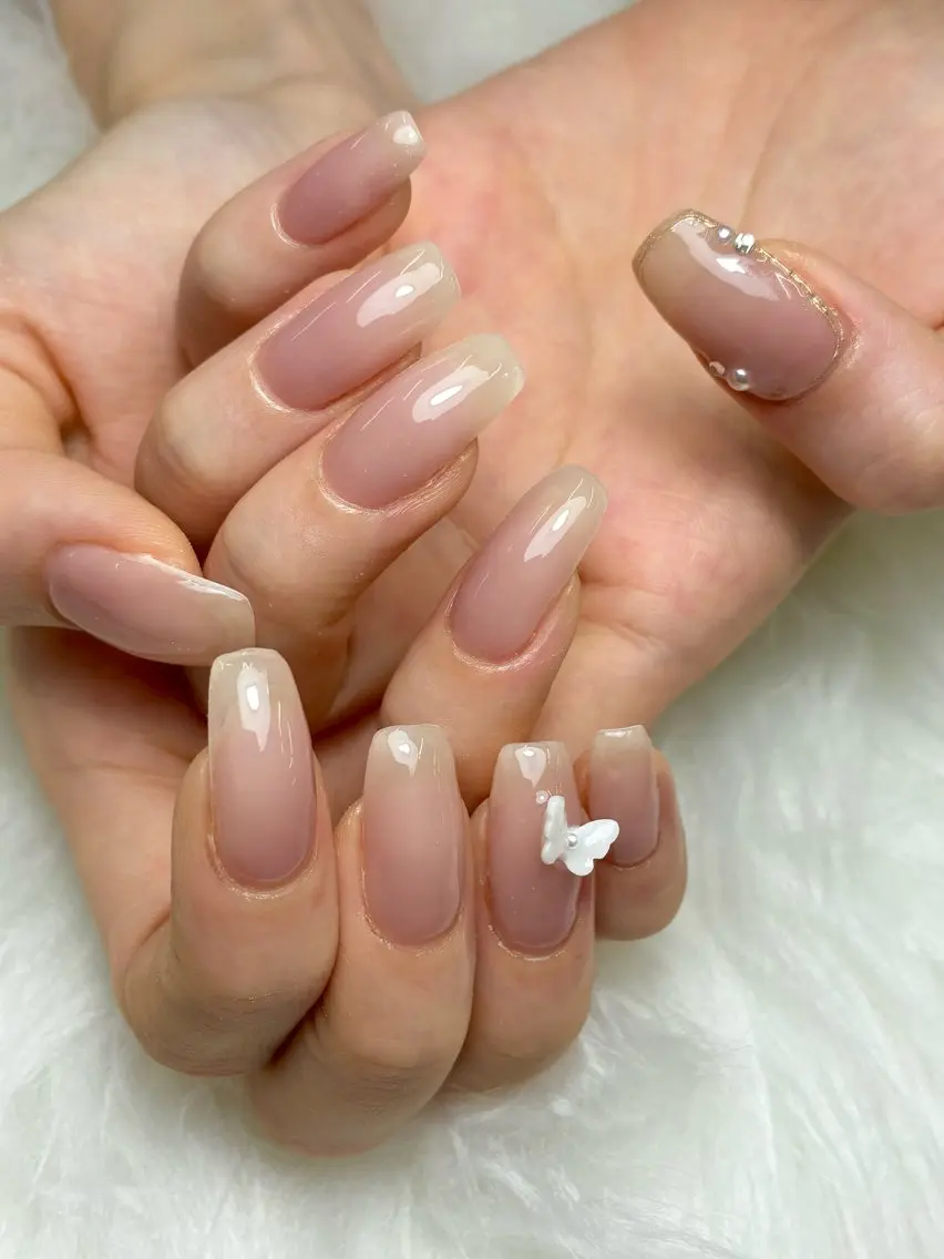 オフあり🌸ワンカラーネイル💅オフ代無料の写真