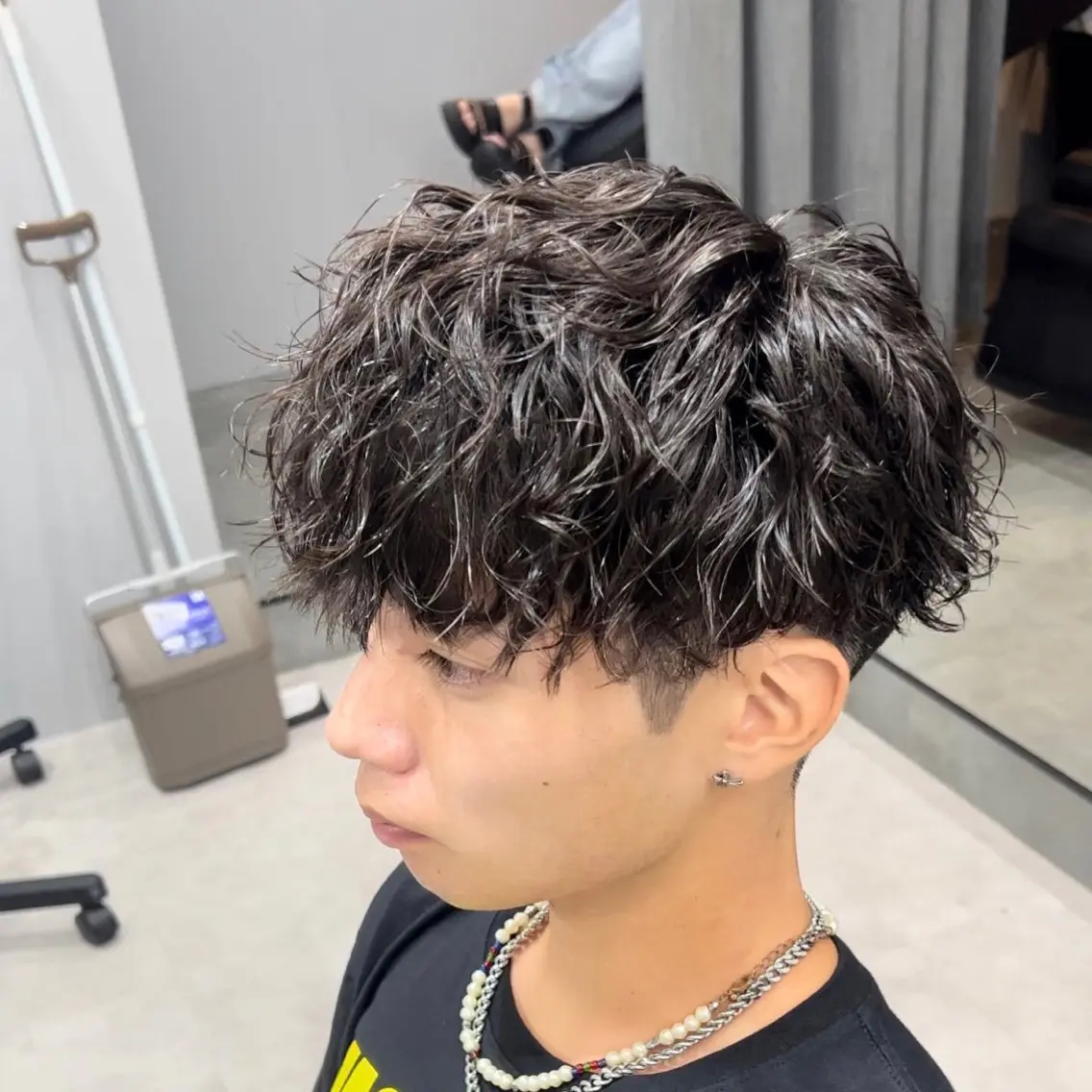 パーマ メンズ メンズパーマ ツイストスパイラルパーマ スパイラルパーマ 【メンズ特化美容室】 LIBERのヘアスタイル