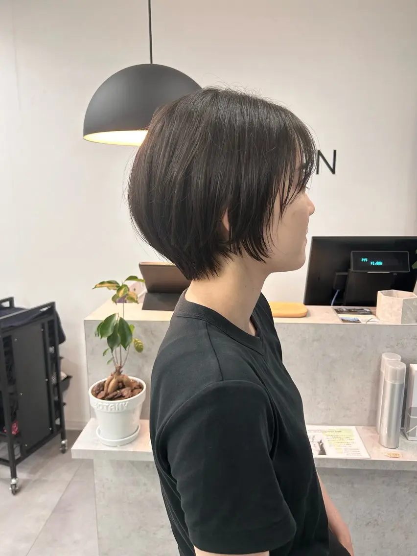 ショート 似合わせカット ショートヘア 斉藤 陸のヘアスタイル