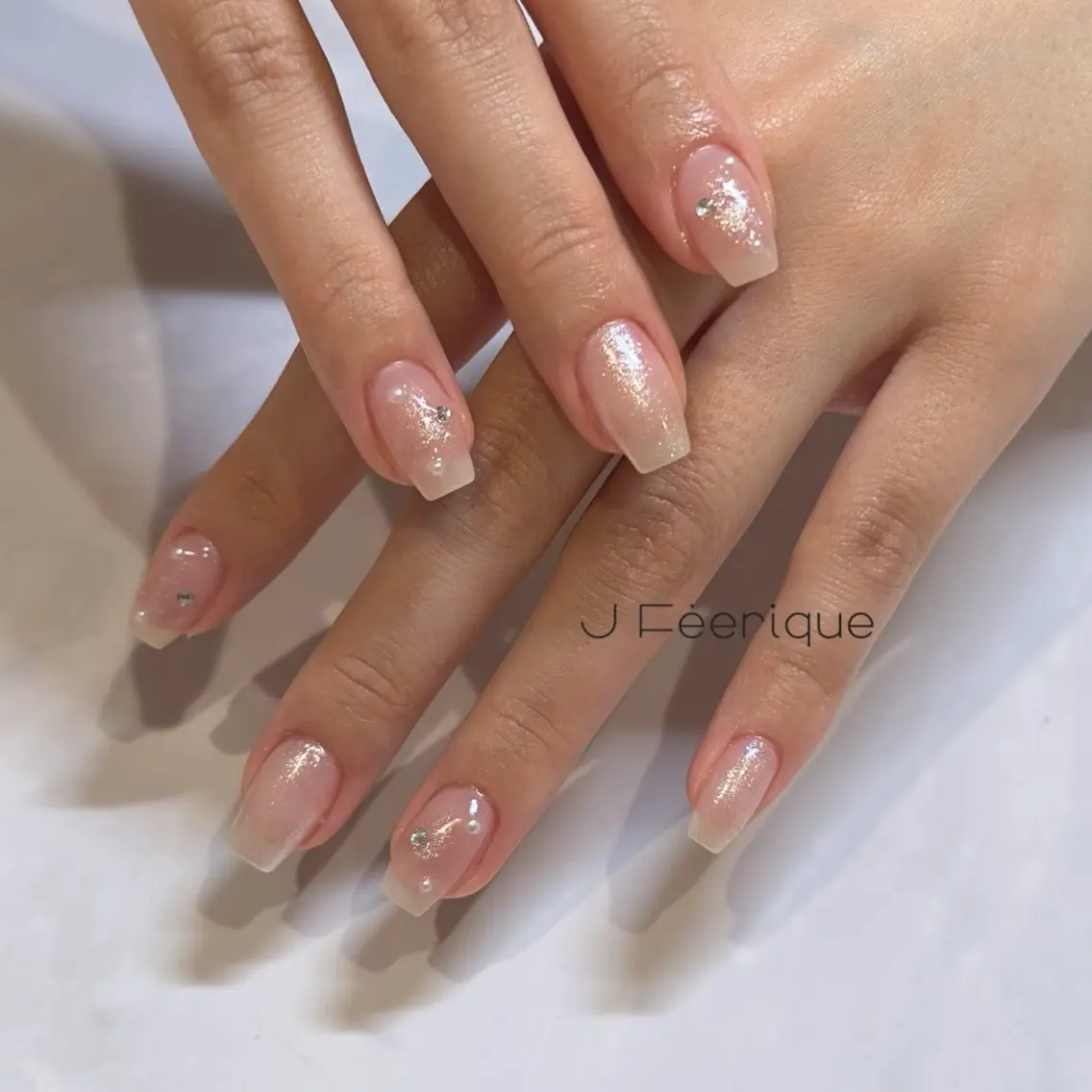 ネイル シンプルネイル J Feerique ネイル/南森町のネイルデザイン