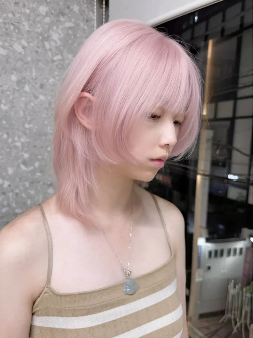 ショート カラー ヘアカラー トリートメント 失敗しないハイトーン ✨ハッシュカットミワのヘアスタイル