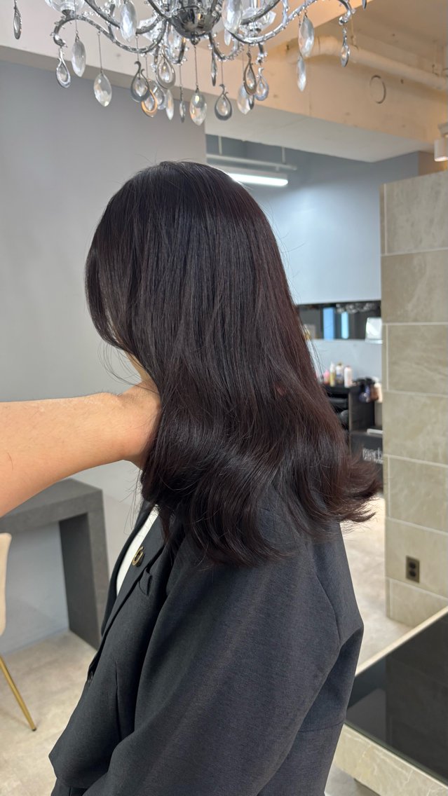ミディアム 佐藤 宰 OZ桑野店のヘアスタイル