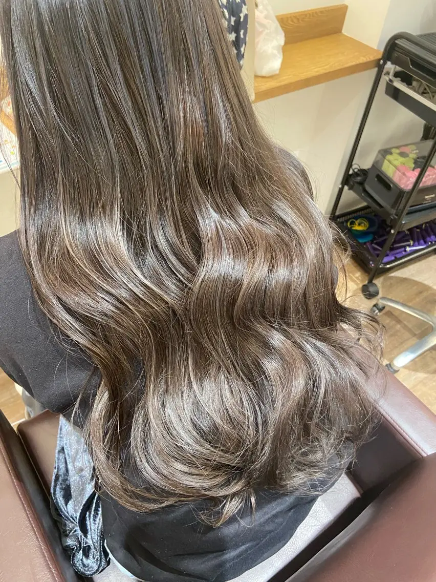 ロング 透明感カラー🎀 tasty/makoのヘアスタイル