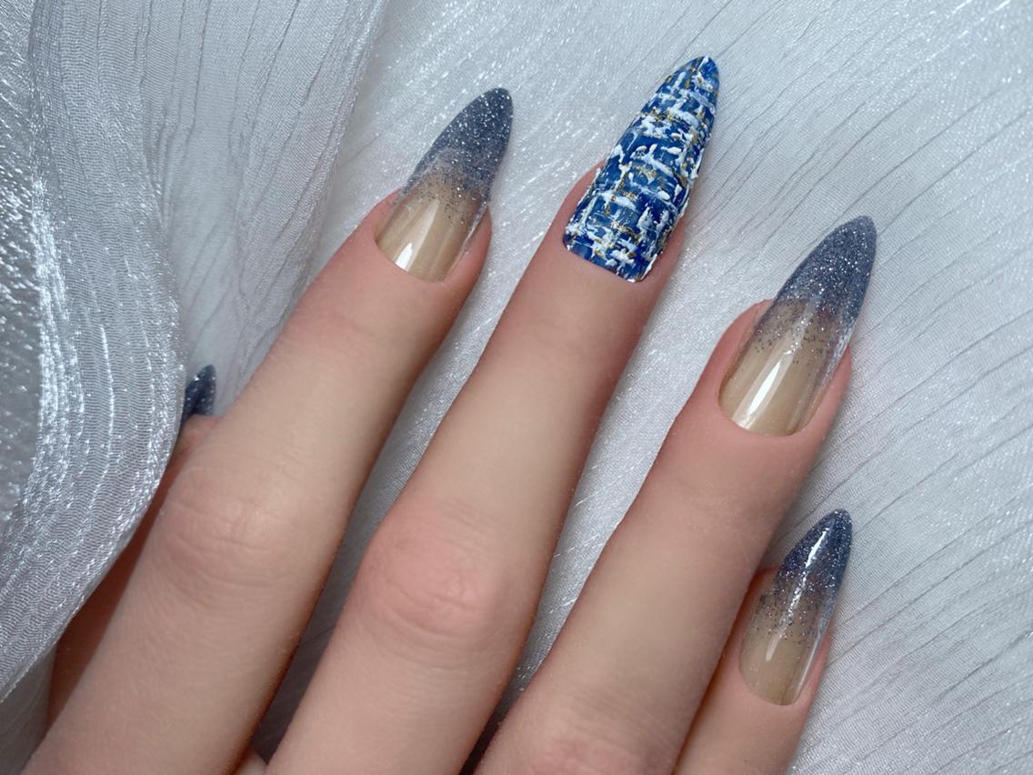 ネイル ハンドネイル orbe 芳長のネイルデザイン