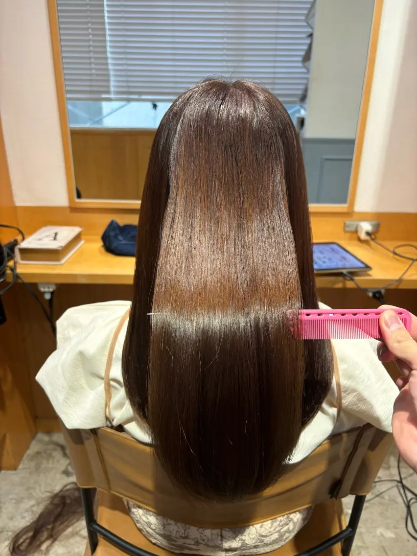 ロング カット ヘアカラー トリートメント 【Amphi Tokyo】宮原のヘアスタイル