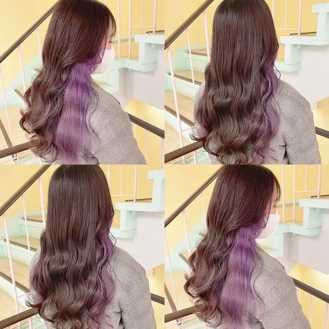 カラー ヘアカラー トリートメント 渋谷:インナーカラー ／🍒エリカ🍒のヘアスタイル